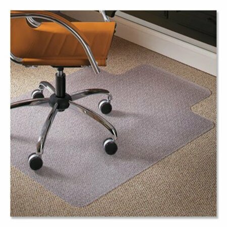 E.S. ROBBINS ESRobbins, Natural Origins Chair Mat With Lip For Carpet, 45 X 53, Clear 141042